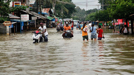 Nearly 1 million affected by Myanmar flooding